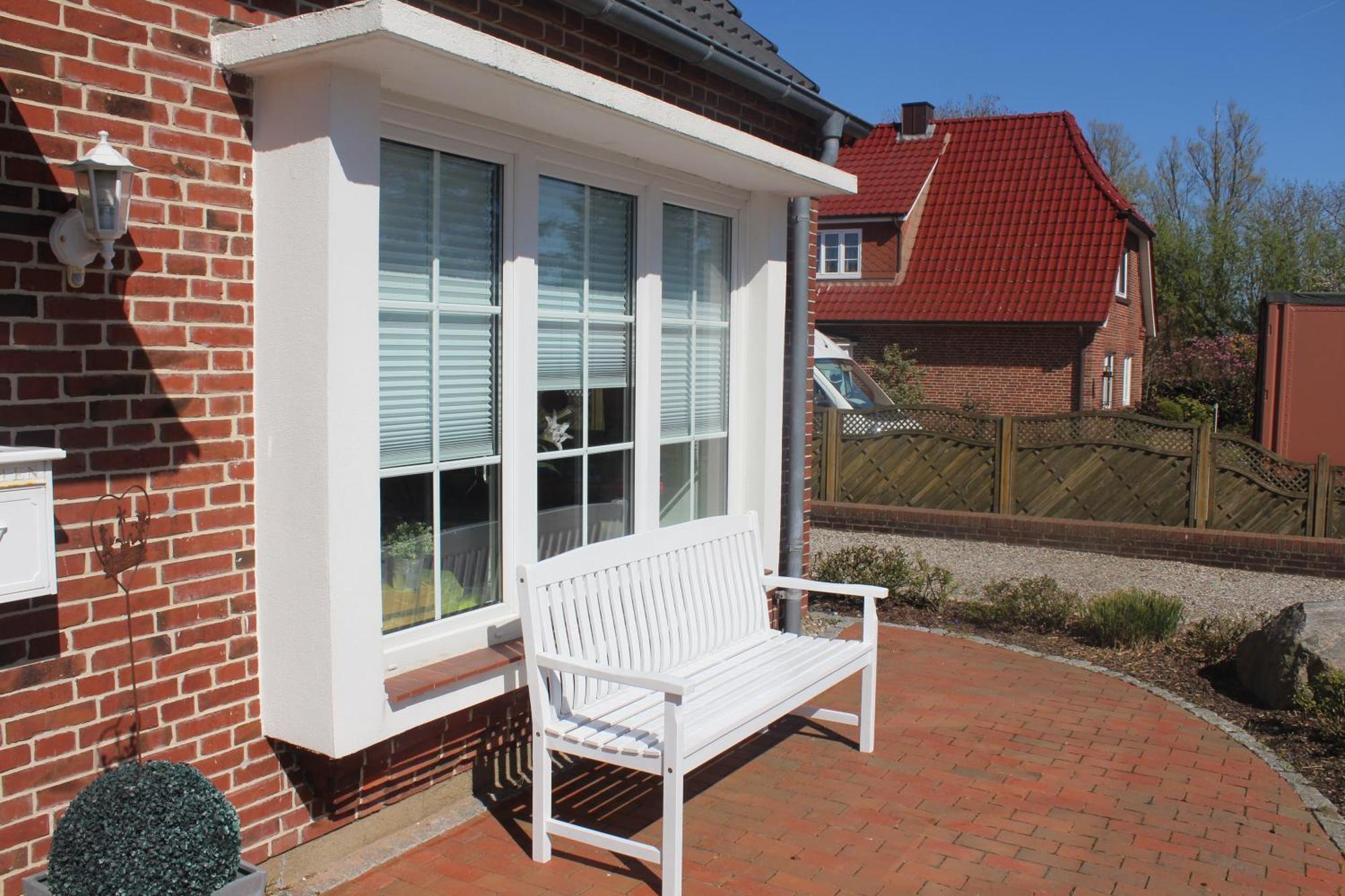 Ferienwohnung Annas-Huus Nordstrand Exterior foto